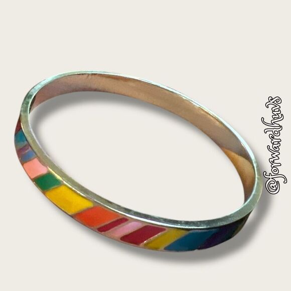 Bundle Sale 3 for $15 | Enamel Rainbow Bracelet - Picture 8 of 9